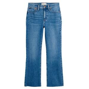 Madewell Classic Blue Mid Rise Kick Out Denim Jeans Size 24 P
